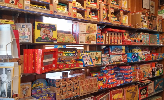 Moon Marble is a mecca for old-timey toys.